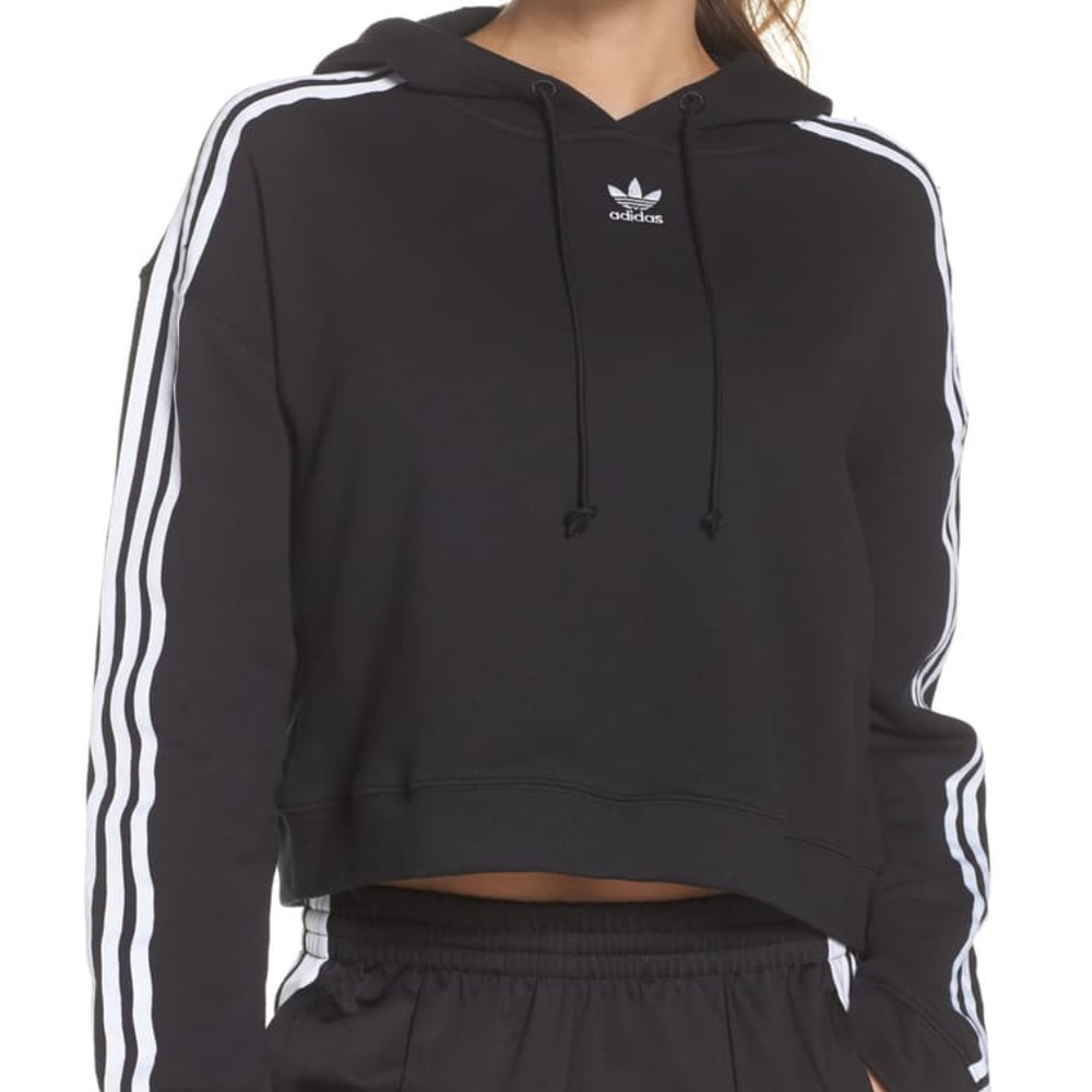 Adidas Cropped Hoodie